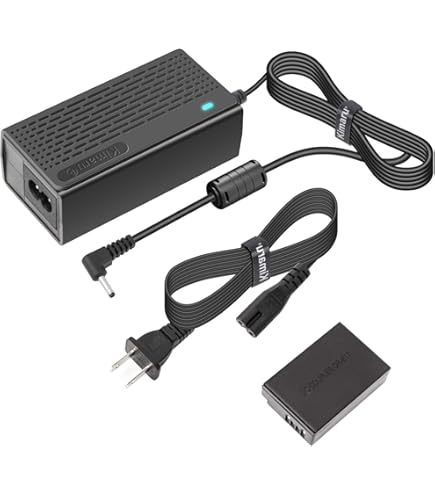 ENEGON ACK-E18 ACアダプター Canon LP-E17 LP-E17 Dummy Battery ACK-E18 DR-E18 Power Adapter Kit for